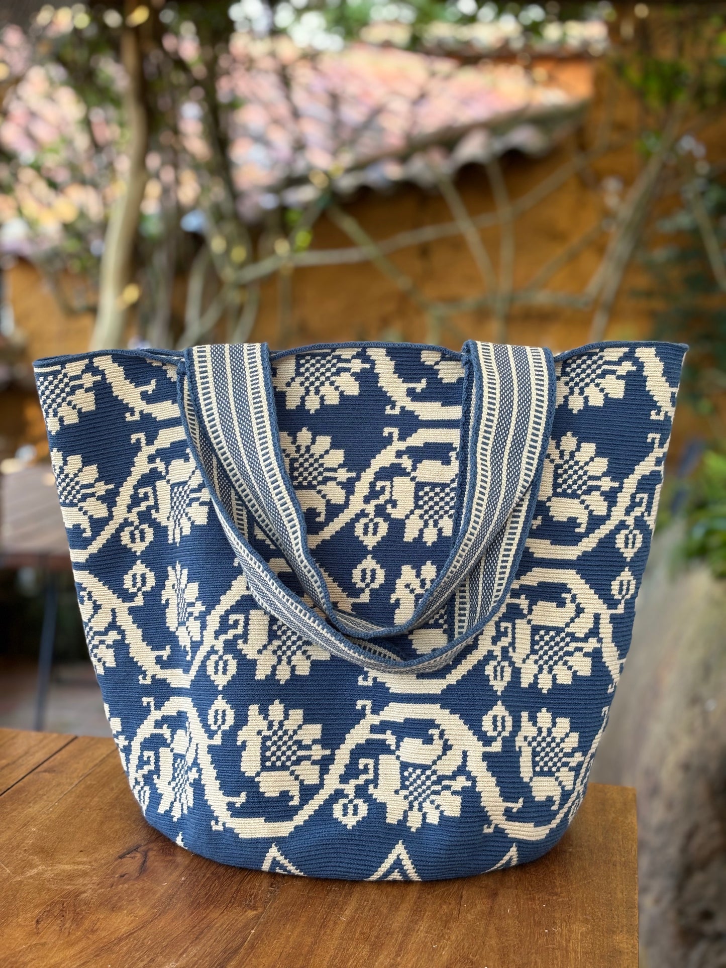Cabo Oversized Tote -- Floral, Made-To-Order