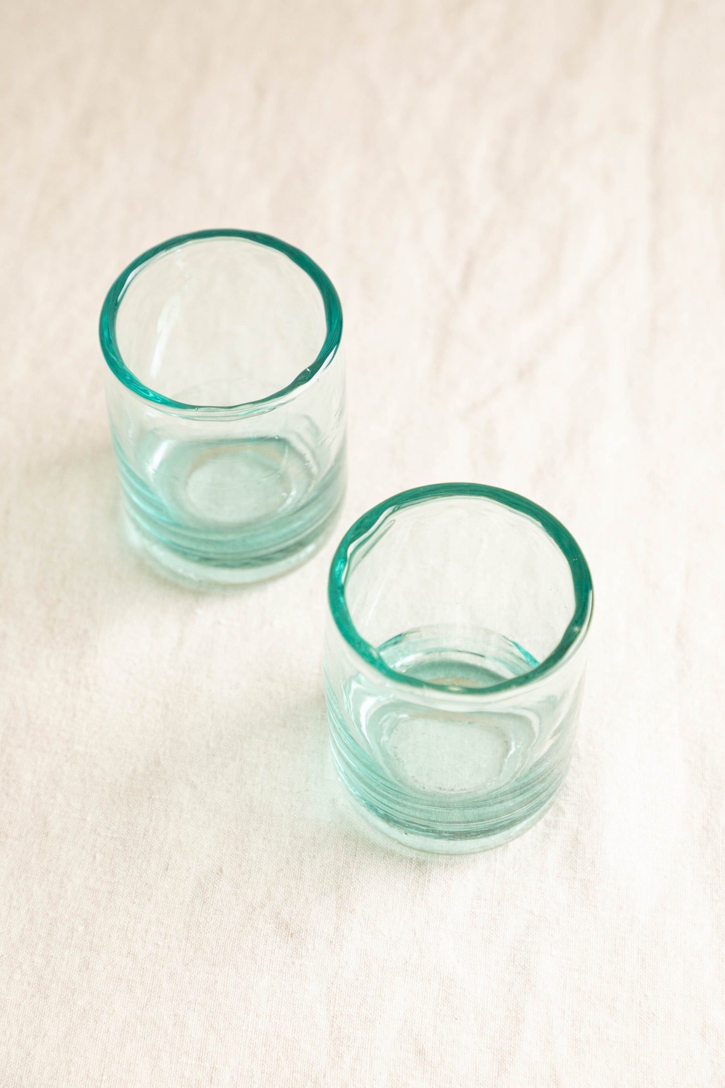 Aqua Mini Glasses - Set of 6