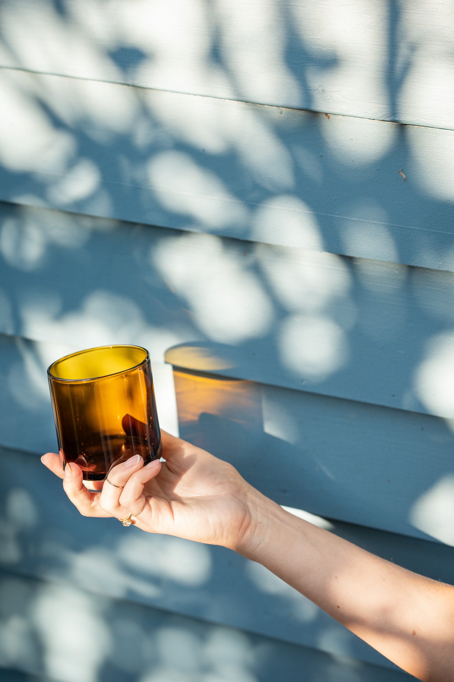 Amber Short Glasses - Set of 4