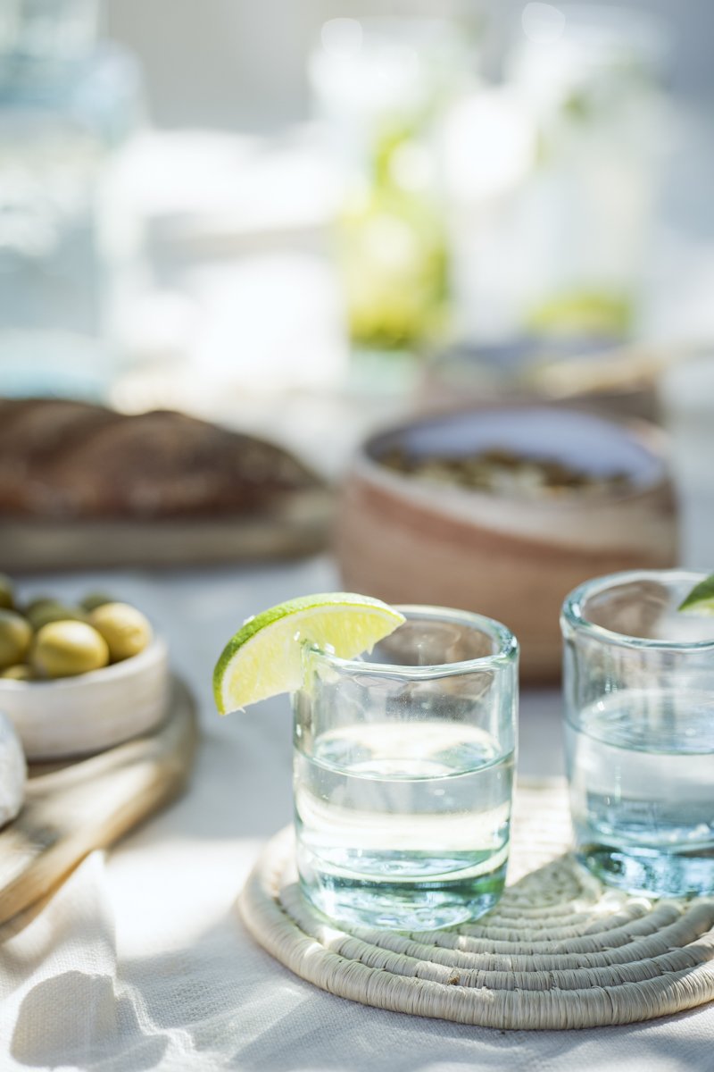 Aqua Mini Glasses