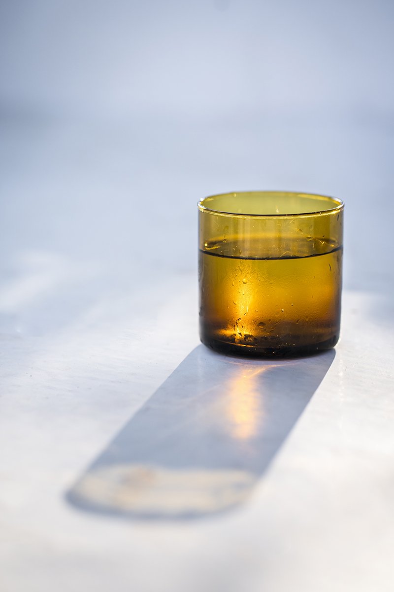 Amber Short Glasses - Set of 4