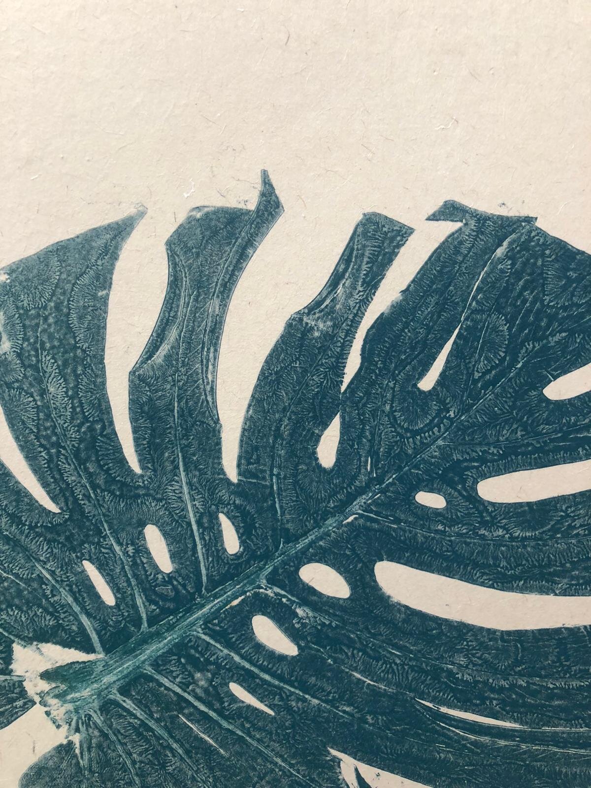 Monstera Print