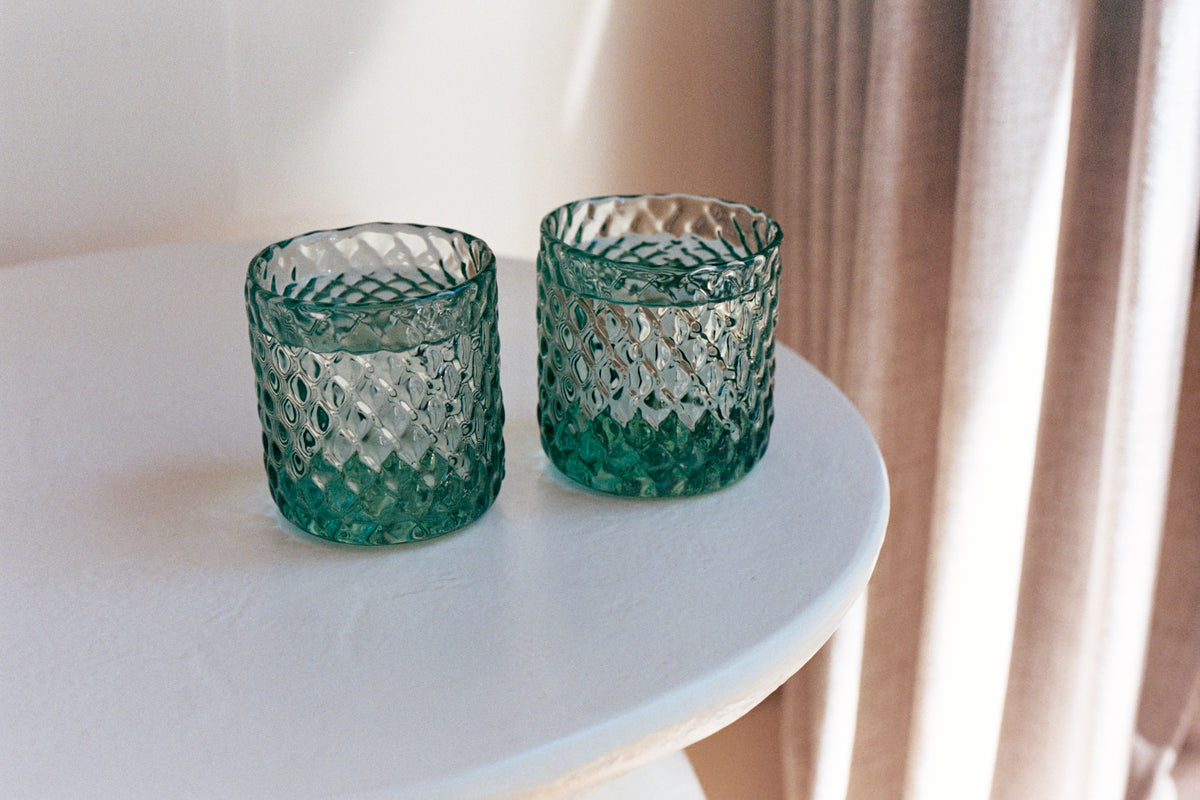 Gem Rocks Glass