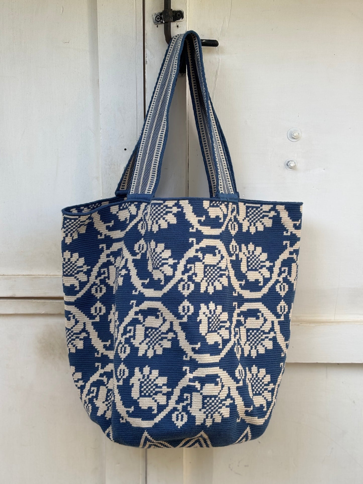 Cabo Oversized Tote -- Floral, Made-To-Order