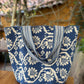 Cabo Oversized Tote -- Floral, Made-To-Order
