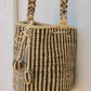 Striped Fique Mochila